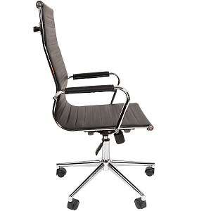 Офисное кресло CHAIRMAN 755, экокожа, черный